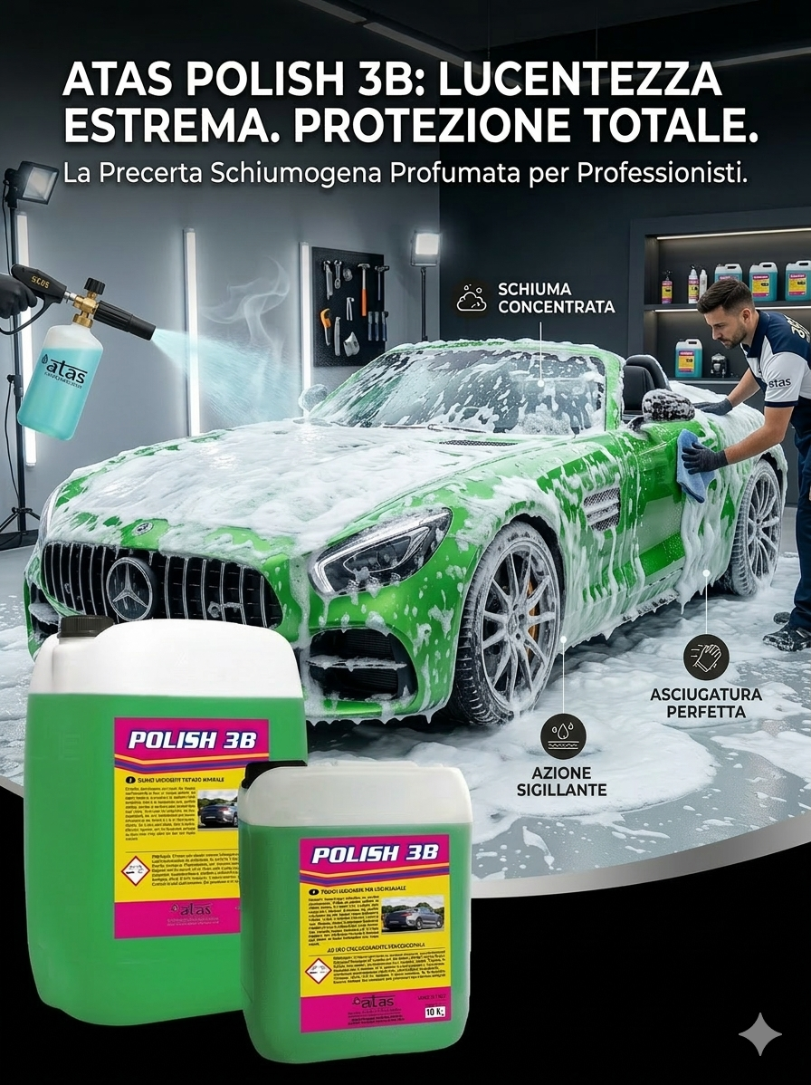 ATAS POLISH 3B 10kg - Autoshampoo auf Politurbasis