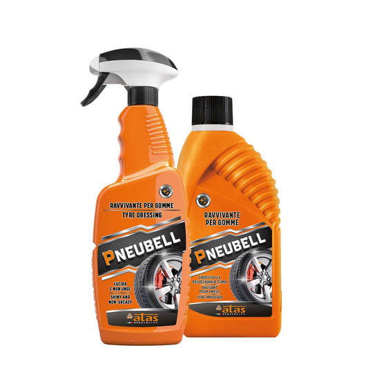 Atas Pneubell 750 ml – Reifenauffrischer und -schutz für schwarze Reifen | Schweiz