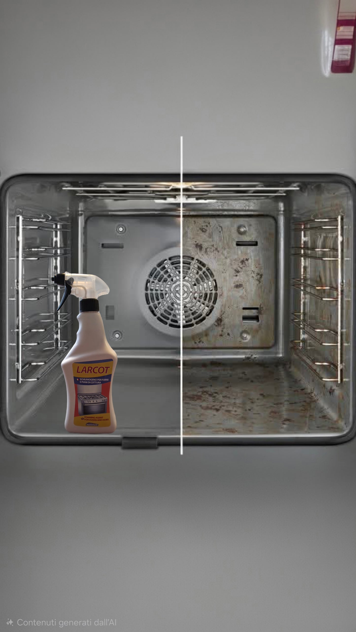 Atas Larcot 750 ml – Schaum-Entfetter für Backöfen und Grills, pH 14 | Schweiz 